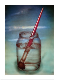 Pinsel im Glas